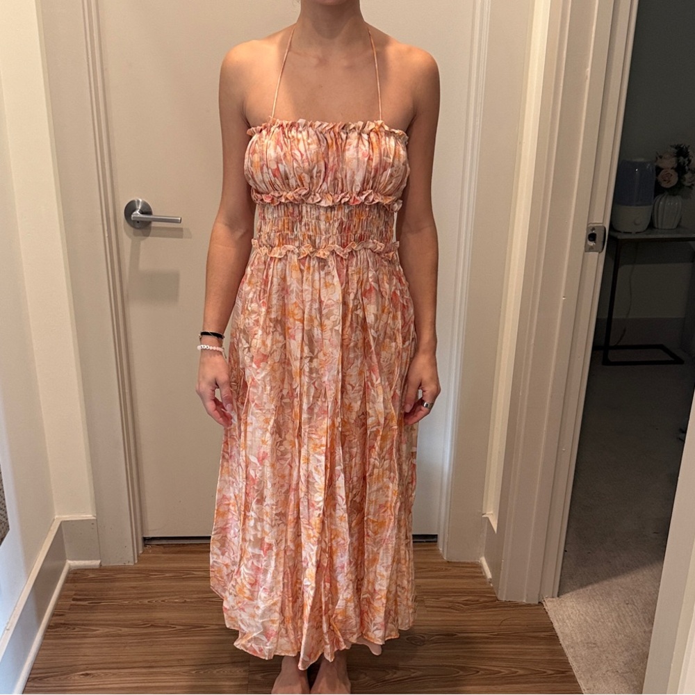 En Saison Floral Halter Maxi Dress - Picture 2 of 2